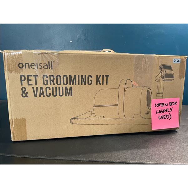 1 Oneisall Brand LM5 Pet Grooming Kit & Vacuum - Lightly Used/Open Box