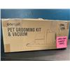 Image 1 : 1 Oneisall Brand LM5 Pet Grooming Kit & Vacuum - Lightly Used/Open Box
