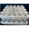 Image 1 : Set of 40 Mini Glass Storage Jars with Lids