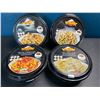Image 1 : 4 Kwik Chef Self-Heating Instant Meals - 250g - Assorted Flavors - Exp: 24/Dec/02