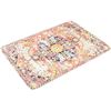 Image 2 : 1 Lahome Boho Large Size Area Rug - 5Ft x 7FT Size - Floral Design - Brand New!