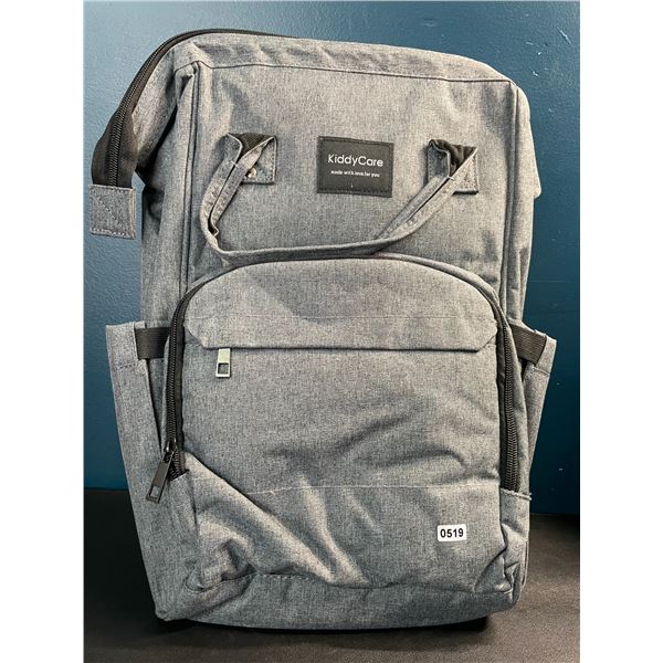 1 Kiddycare Insulated Backpack-Style Diaper Bag - New