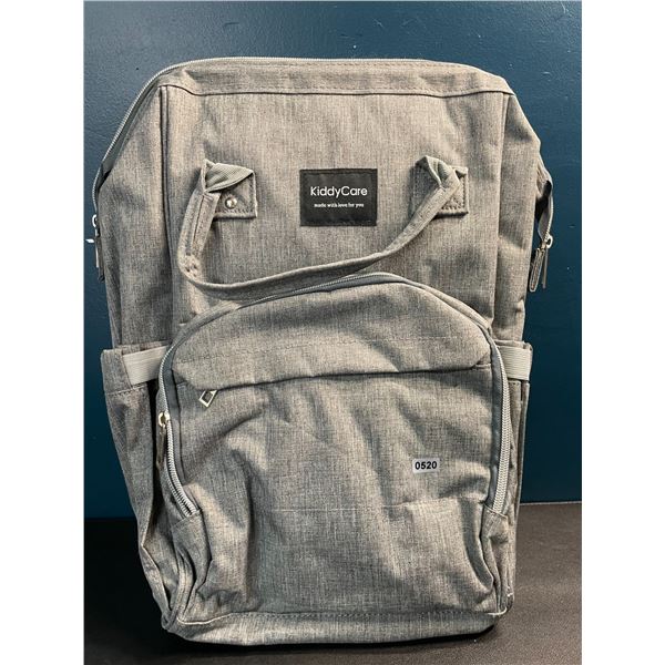 1 Kiddycare Insulated Backpack-Style Diaper Bag - New