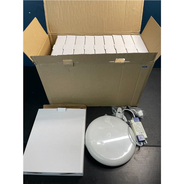 Box of 10 LED Downlights - New