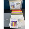 Image 1 : 2 Multi-Packs of Lya HTV Vinyl (Heat Transfer Vinyl) Sheets - Assorted Colours - 30PCS Per Pack