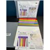 Image 1 : 2 Multi-Packs of Lya HTV Vinyl (Heat Transfer Vinyl) Sheets - Assorted Colours - 30PCS Per Pack
