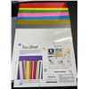 Image 2 : 2 Multi-Packs of Lya HTV Vinyl (Heat Transfer Vinyl) Sheets - Assorted Colours - 30PCS Per Pack