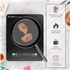Image 2 : 1 VGBK Electric Single-Burner Portable Induction Cooktop/Hot Plate - 1800W - Brand New