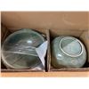 Image 3 : Vancasso 12PC Dinnerware Set - Starry Plate & Bowls Set - Dishwasher & Microwave Safe - Green - NEW