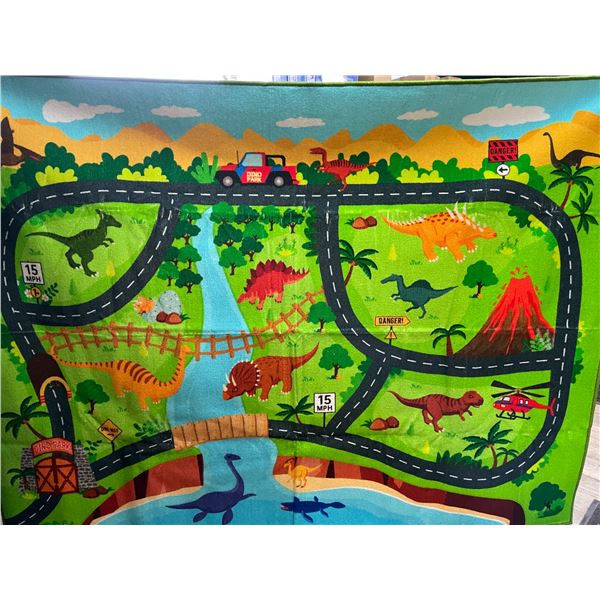 1 Large Kids Play Rug Mat/Dinosaur Rug - 5FT x 6FT Size - New