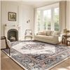 Image 1 : 1 Large Area Rug - 8FT x 10FT - For Living Room/Bedroom w/ Non-Slip Backing - BRAND NEW!