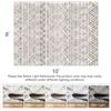 Image 2 : 1 Large Boho Area Rug - 8FT x 10FT - For Living Room/Bedroom w/ Non-Slip Backing - BRAND NEW!
