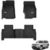 Image 1 : Set of 3W All-Weather Floor Mats Compatible with Jeep Grand Cherokee (Fits Years 2022-25)