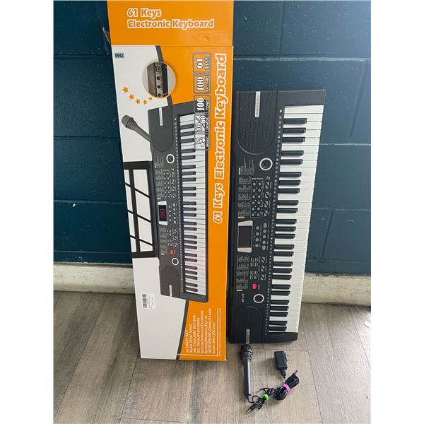 61-Keys Electronic Keyboard - Open Box