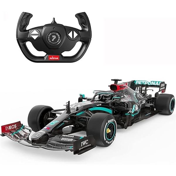 1 Mercedes F1 2.4Ghz Remote Control Car (1/12 Scale) - 18" Size - Open Box/New