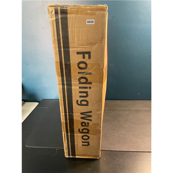 1 Folding Wagon/Collapsible Folding Wagon Utility Cart - New in Box