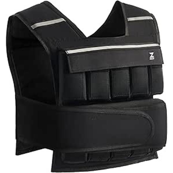 1 Zelus Adjustable Weighted Vest for Men/Women - Weighted Workout Vest - New