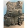 Image 3 : 1 Black Airsoft Tactical Vest for Adults - Brand New