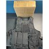 Image 4 : 1 Black Airsoft Tactical Vest for Adults - Brand New