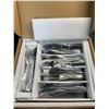 Image 2 : 1 Stainless steel Flatware Cutlery Set - 60PCS - New - Includes Knives, Forks, Spoons, etc.