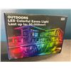 Image 1 : 1 Outdoor LED Colorful Light Set -100FT - Smart RGB Waterproof Lights for Outdoors