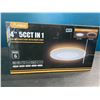 Image 1 : Pack of 6 LED Recessed Lights with Night Light - 4" Light Size