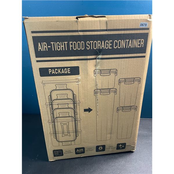 1 Skroam Air-Tight Food Storage Container Set with Lids - 32PCS - New