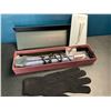 Image 1 : 1 Ginglam 2-in-1 Hair Straightener & Curler with Heat Proof Styling Glove