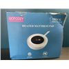Image 4 : 1 Heated Mattress Pad - Twin XL (39 x 80" Size) - New