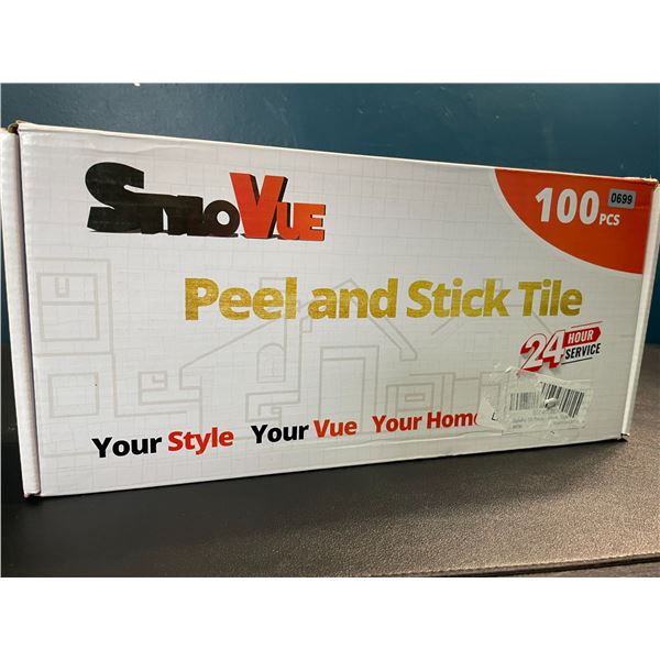 1 Box of Peel & Stick Tiles - 100pcs - New
