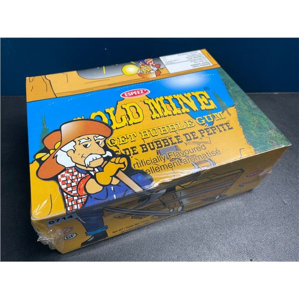 1 Case of Gold Mine Nugget Bubblegum - 24 Units Inside (56g each) - New Sealed