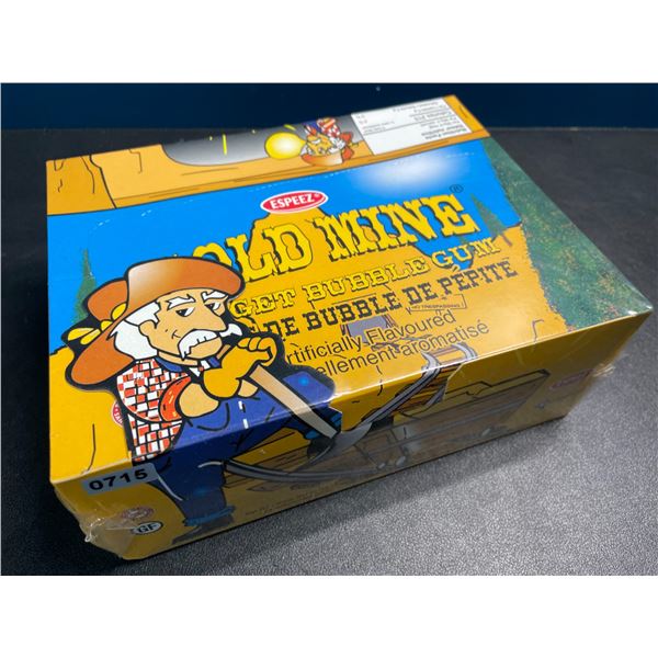 1 Case of Gold Mine Nugget Bubblegum - 24 Units Inside (56g each) - New Sealed