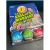 Image 1 : 1 Case of Cyclops Monster Jawbreakers Candy - Assorted Flavours - 12 Units - New Sealed