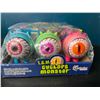 Image 2 : 1 Case of Cyclops Monster Jawbreakers Candy - Assorted Flavours - 12 Units - New Sealed
