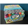 Image 1 : 1 Case of Soda Blasters Fizzy Candy - 12 Units Inside - New Sealed! (Orange, Lemon, Grape, Cola)