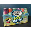 Image 2 : 1 Case of Soda Blasters Fizzy Candy - 12 Units Inside - New Sealed! (Orange, Lemon, Grape, Cola)