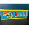 Image 2 : 1 Case of Teddy Pops Lollipops Candy - 24 Units Included - New Sealed