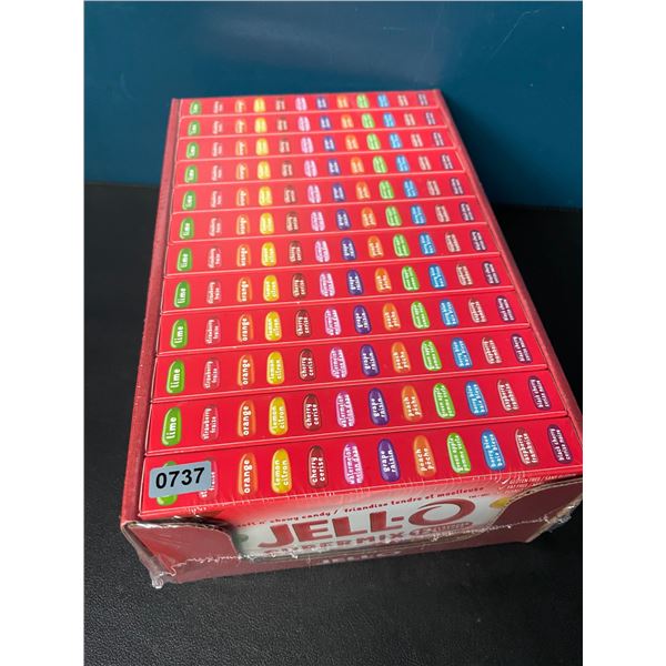 1 Case of Jell-O Soft n' Chewy Supermix Candy (12 Fruit Flavors) - 12 Boxes Included - New Sealed