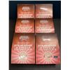 Image 1 : 6 Boxes of Ultimate English Strawberry & Vanilla Coconut Squares - 150g Each - New Sealed