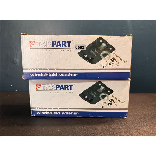 2 TakPart Safe Drive Windshield Washer Kits - New