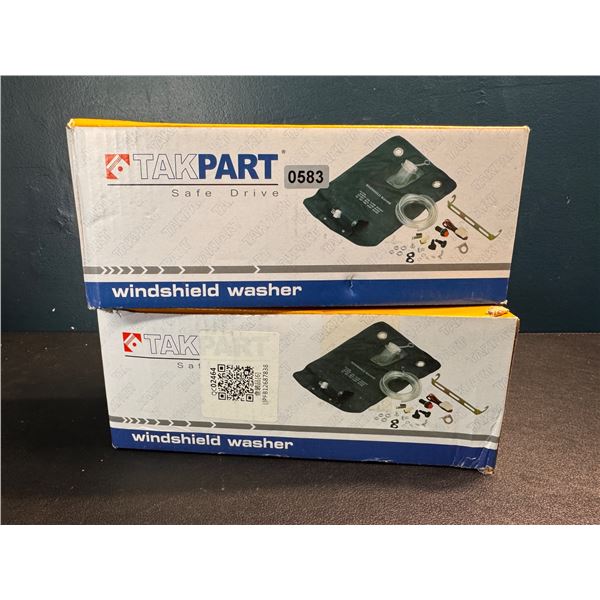 2 TakPart Safe Drive Windshield Washer Kits - New