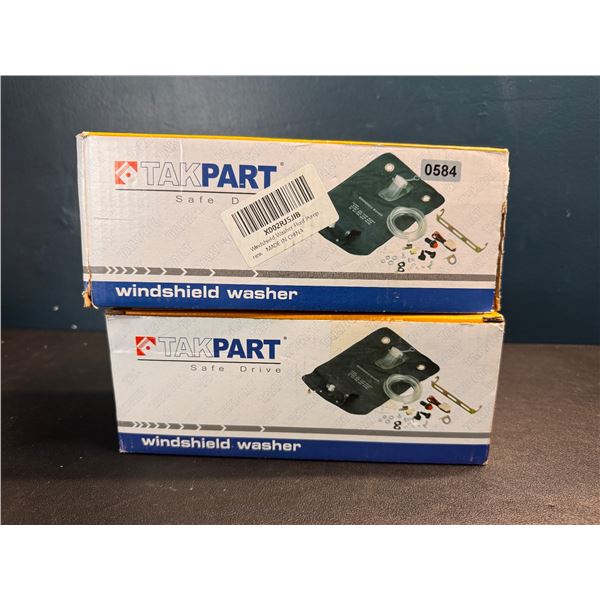 2 TakPart Safe Drive Windshield Washer Kits - New