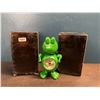 Image 1 : 2 Green Decorative Frog Clocks - New