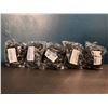 Image 1 : 5 Packs of 10mm Automotive Push Clips - 20PCS Per Bag - 100PCS Total
