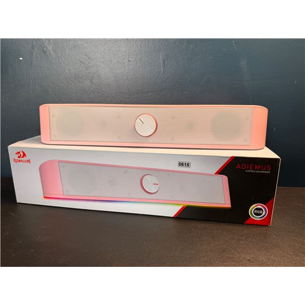 Red Dragon Adiemus PC Stereo Sound Bar - New