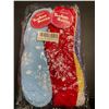 Image 5 : Assorted Women's Fuzzy TeeHee Brand Socks - 8 Pairs Total - Brand New