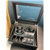 Image 1 : 1 Watch Winder for Automatic Watches with 10-Slot Storage for Watches - New