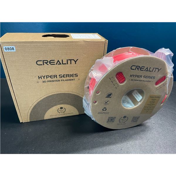 1 Roll of Creality Hyper Series 3D Printer Filament - Hyper PLA Red - New Sealed