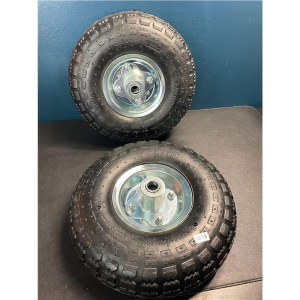 2 Tube Type Tires (See Photo for Specs) - Brand New