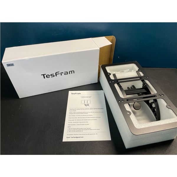 1 TesFram Front Bumper License Plate Mount for Tesla Model 3 Highland - New